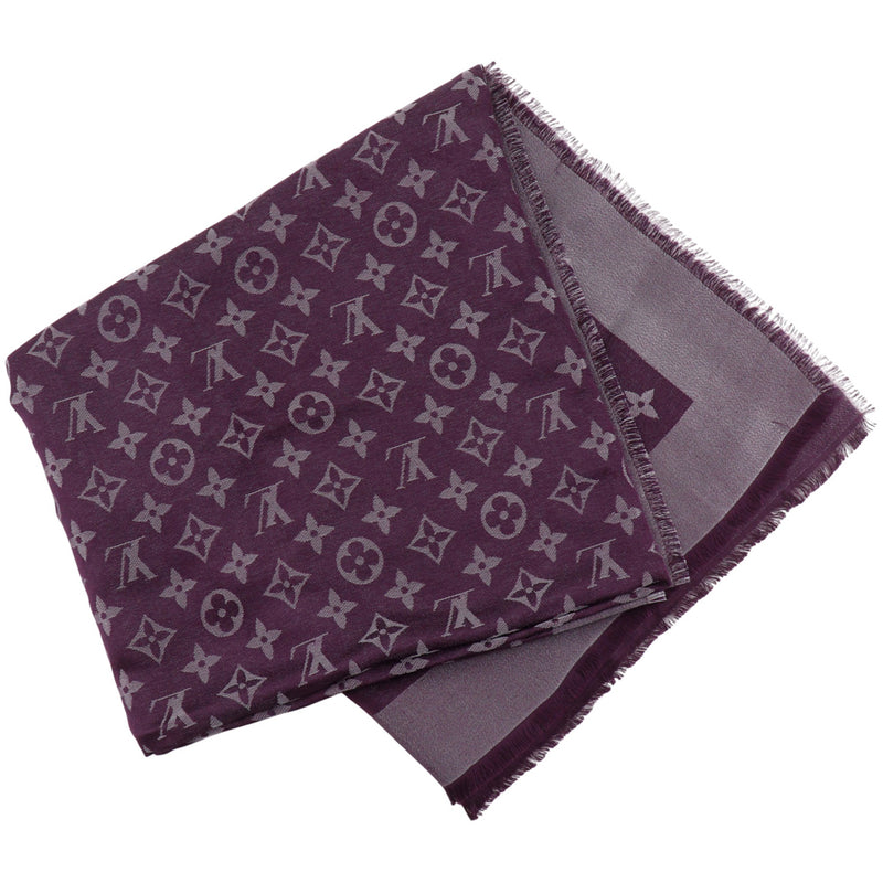 LOUIS VUITTON】ルイ・ヴィトン モノグラム・シャイン ストール 410460