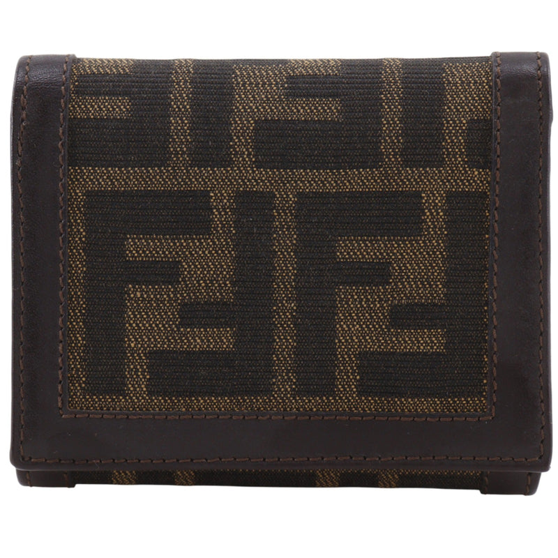 [FENDI] Cartera triple Fendi Zucca