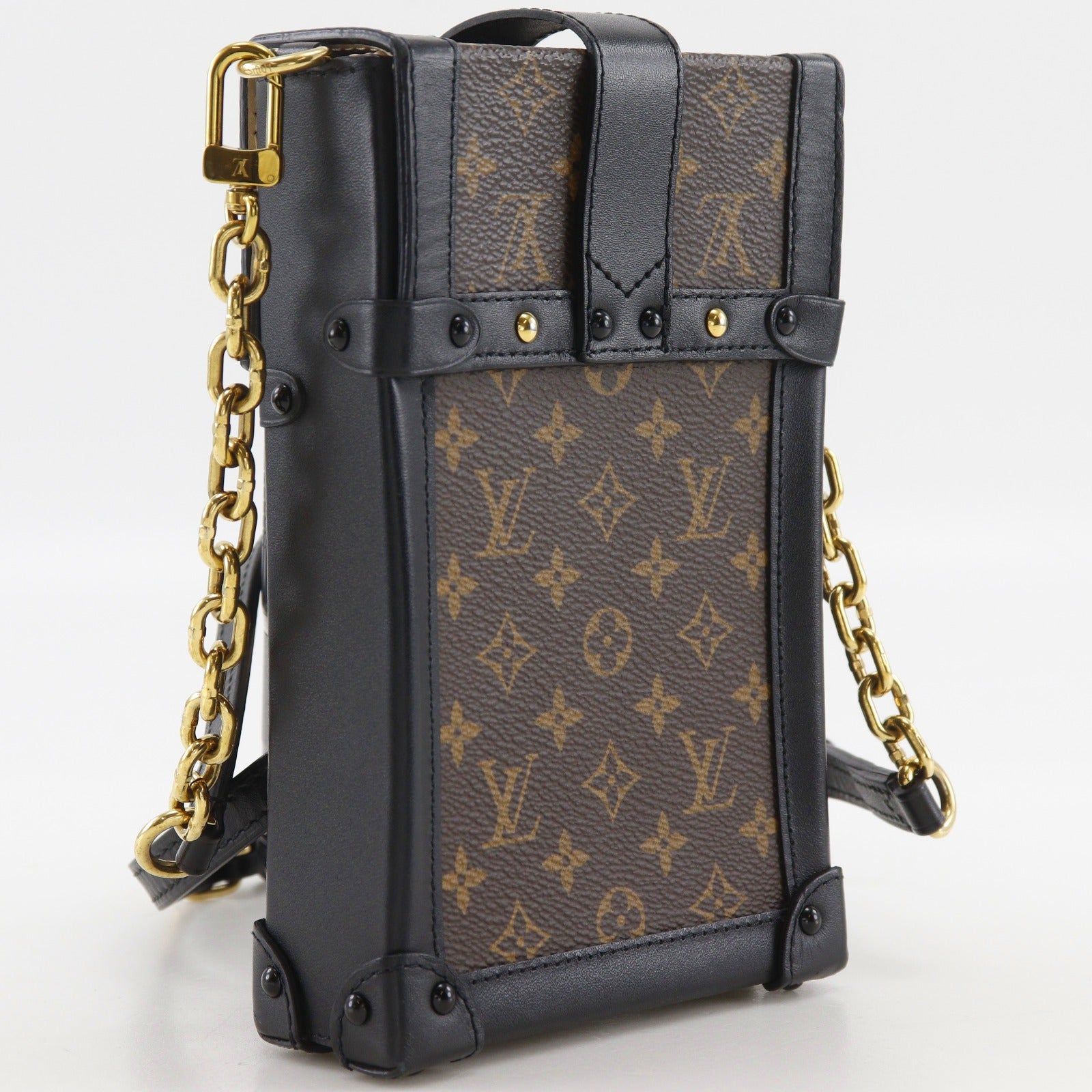 LOUIS VUITTON】ルイ・ヴィトン ポシェット・トランク・ヴェルティカル