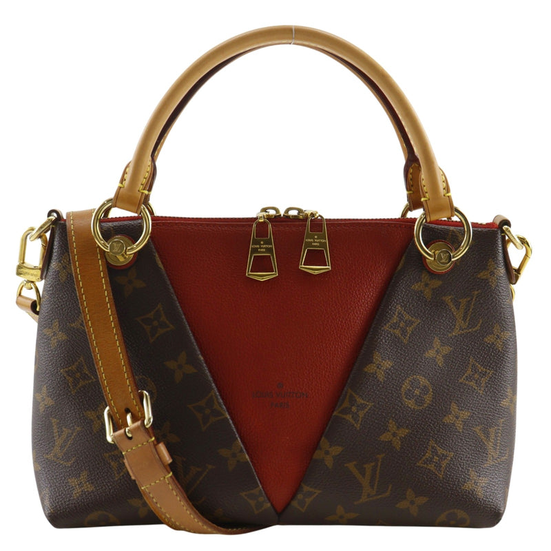 【LOUIS VUITTON】LOUIS VUITTON V 토트 BB 핸드백 
 M43966
