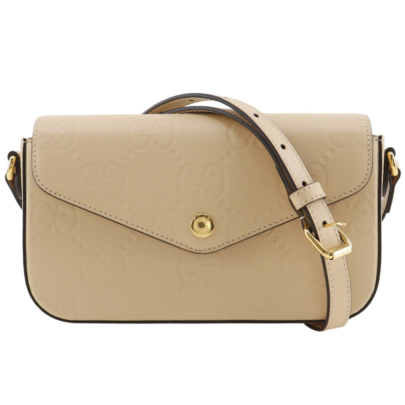 美品　GUCCI グッチ ミニショルダーバッグ バンブー ゴールド2way 極小 ミニハンドバッグ gucci ショルダー バッグ ミニ GUCCI - GUCCI グッチ