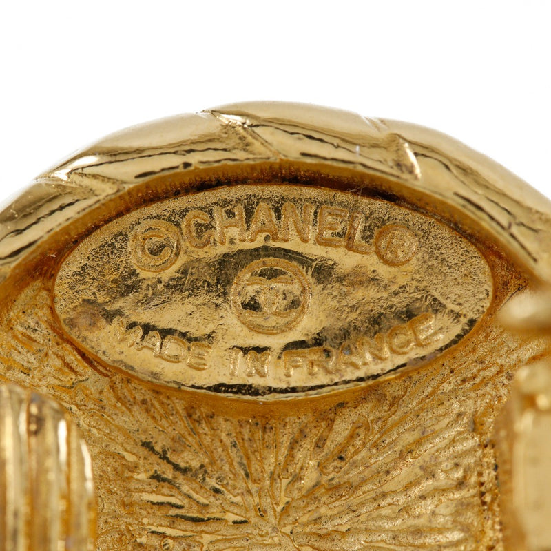 [Chanel] Chanel 
 Arete 
 Reparación de oro 2398 grabado alrededor de 17.2g de damas A-rank