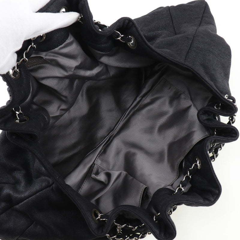 [Chanel] Chanel 
 Bolso de hombro de bajo melrose 
× Jersey de algodón Shoulder Drainting Melrose Kabas Ladies A Rank
