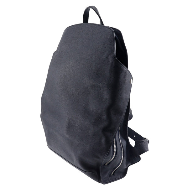 [HERMES] Hermes 
 City bag 30 rucksack daypack 
 Epsom Dark Navy A engraved shoulder handbag 2WAY A4 Double Fastener CITY BAG 30 Men's