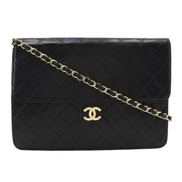 [Chanel] Chanel 
 Bolso de hombro de cadena 
 Damas de la cadena de botón Snap Button de hombro de piel de cordero