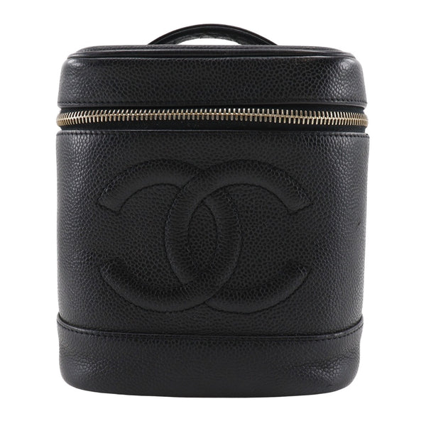 [Chanel] Chanel 
 Bolso de tocador 
 Caviar Skin Manguete sujetador de tocador Damas