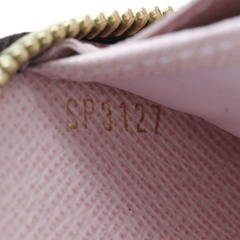 [Louis Vuitton]路易威登 
 Zippy钱包长钱包 
 我的LV世界旅游会标帆布B​​rown SP3127雕刻Zippy Wallet Munisex a+等级