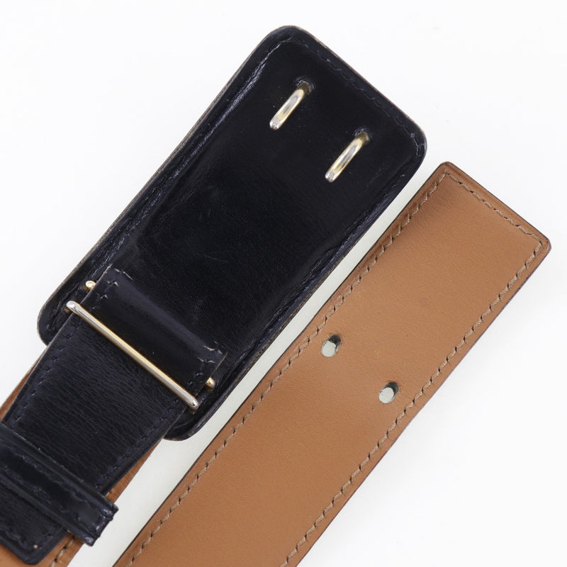 [HERMES] Hermes 
 Vintage belt belt 
 Calf KK engraved Vintage Belt Men's