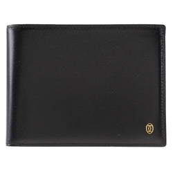 [Cartier] Cartier 
 Pasha de Cartier Bi -fold wallet 
 Calf Black Open Pasha de Cartier Men's A-Rank