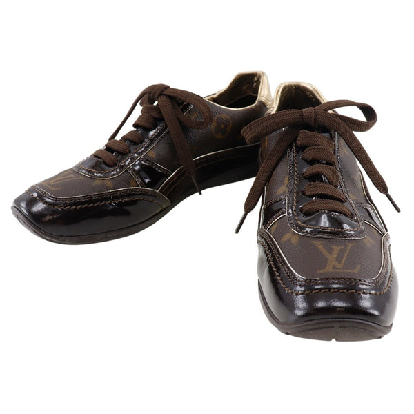 [Louis Vuitton]路易威登 
 运动鞋 
 会标画布女士