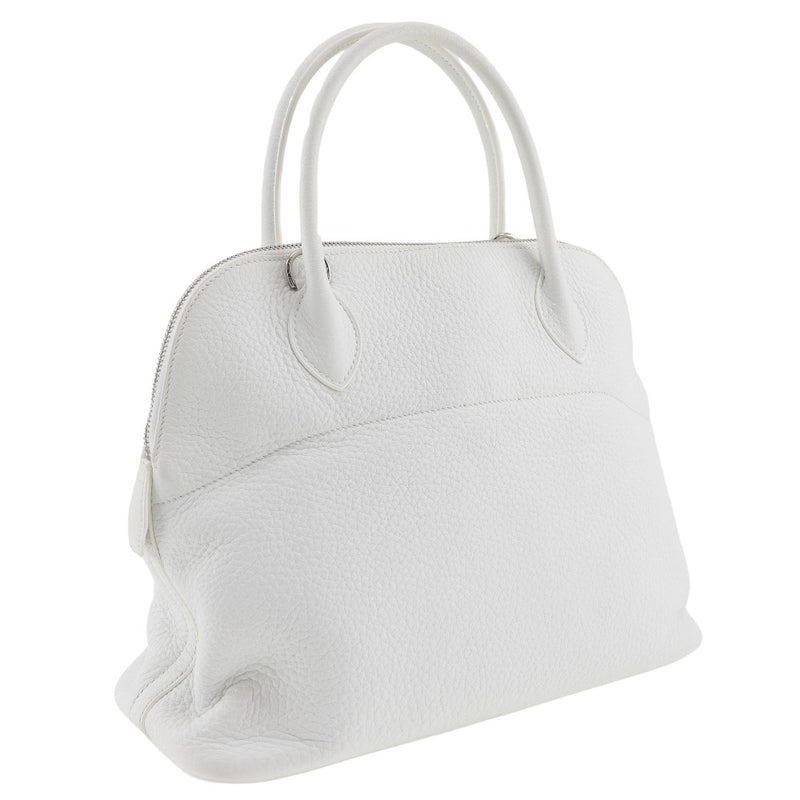 [HERMES] Hermes 
 Boled 31 handbag 
 Triyoon Lemance White □ M engraved handbag A5 fastener BOLIDE31 Ladies