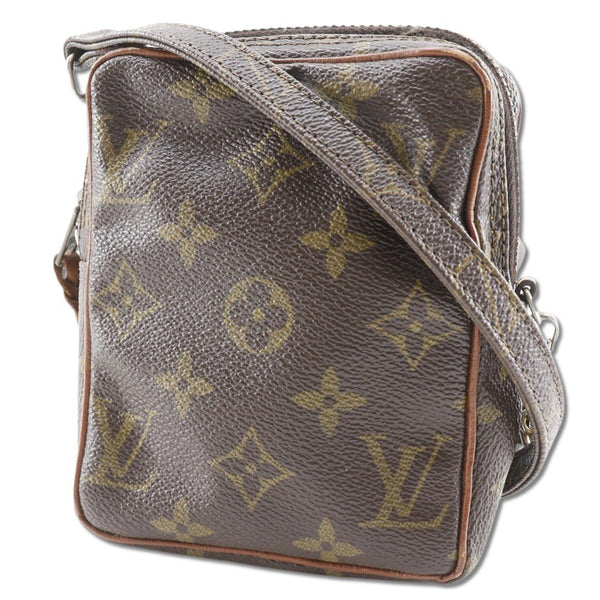 [Louis Vuitton]路易威登 
 Dunouve迷你肩带 
 会标帆布834雕刻对角线紧固件多瑙河女士B级