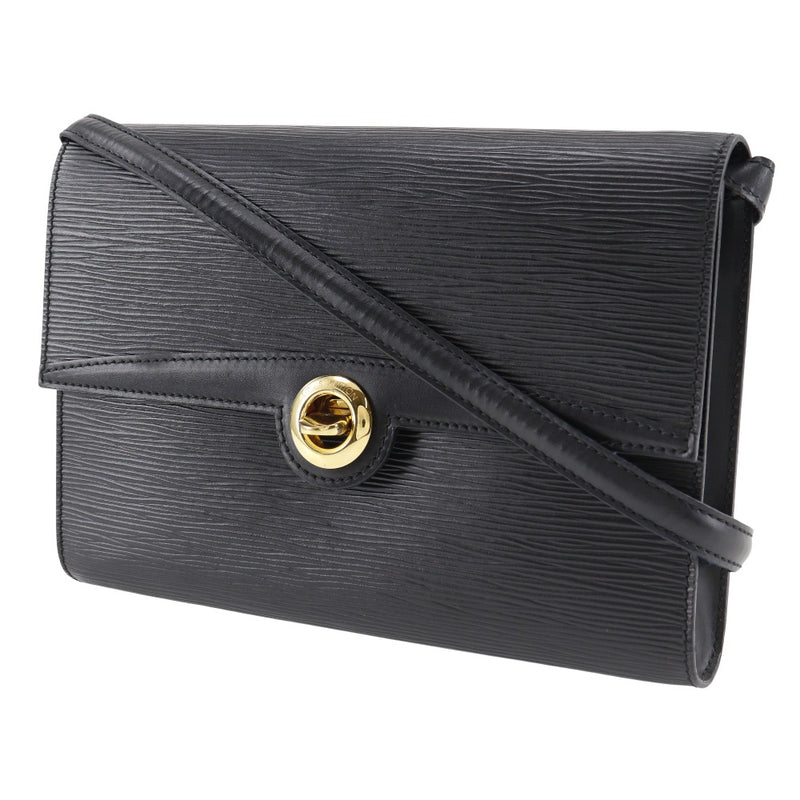 [Louis Vuitton] Louis Vuitton 
 Bolso de hombro de Pochette Archer 
 2way Clutch M52572 Epirather Noir A20963 Diagonal grabado 2 Vía Lock Pochette Arche Ladies B-Rank