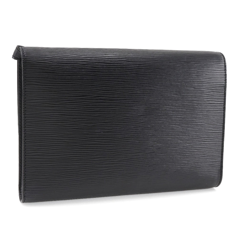 [Louis Vuitton] Louis Vuitton 
 Bolso de hombro de Pochette Archer 
 2way Clutch M52572 Epirather Noir A20963 Diagonal grabado 2 Vía Lock Pochette Arche Ladies B-Rank