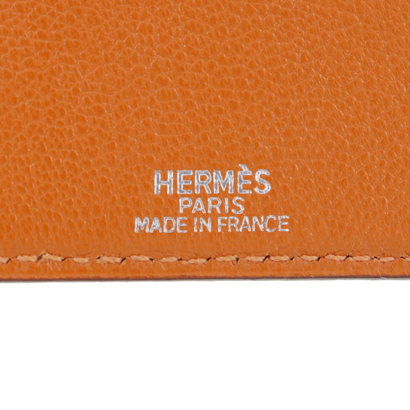 [Hermes] Hermes 
 Titular de notas Otros papelería 
 □ F grabado soporte de nota abierta unisex