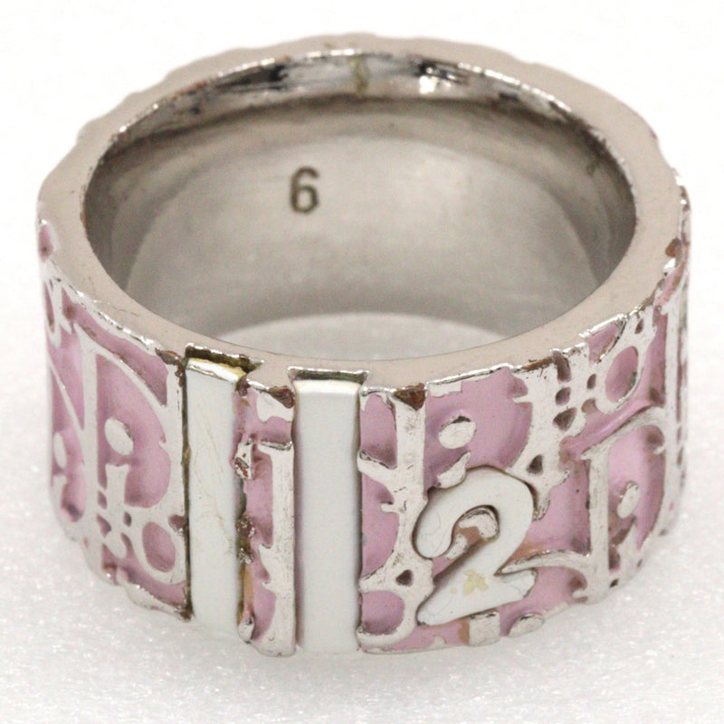 【Dior】クリスチャンディオール
 12号 リング・指輪
 金属製 ピンク 6刻印 約9.1g レディース