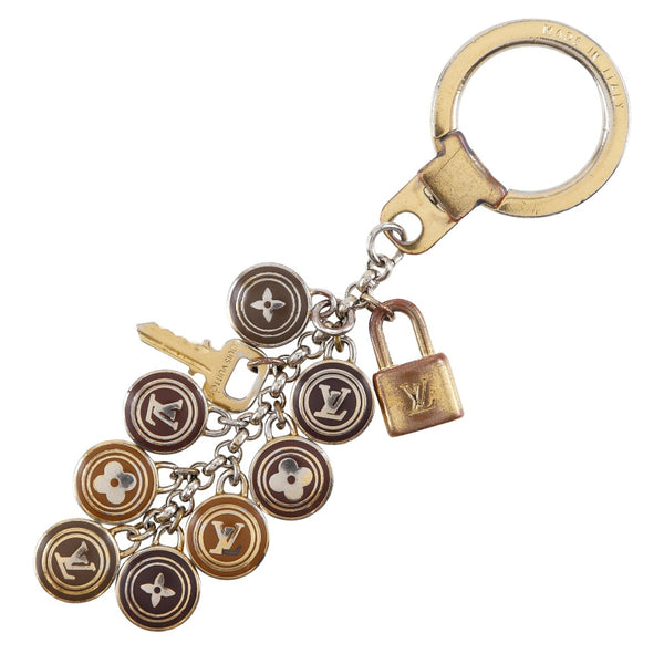 [Louis Vuitton]路易威登 
 Portcre Bastille钥匙扣 
 键M65387金色镀金Porto Cle Bastille Munisex