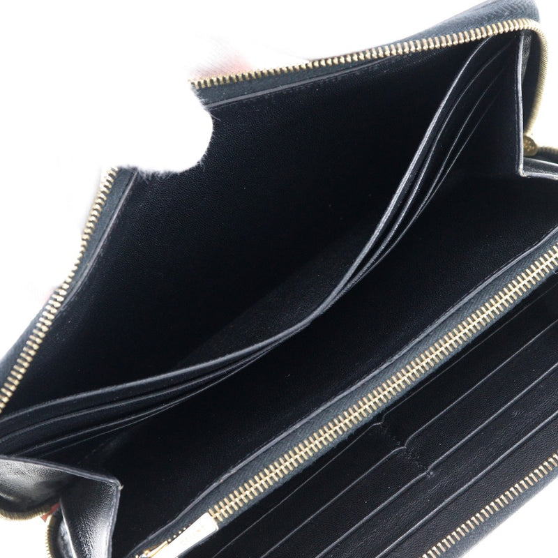 [Celine] Celine 
 Round zipper long wallet 
 Enamel fastener ZIP AROUND Ladies