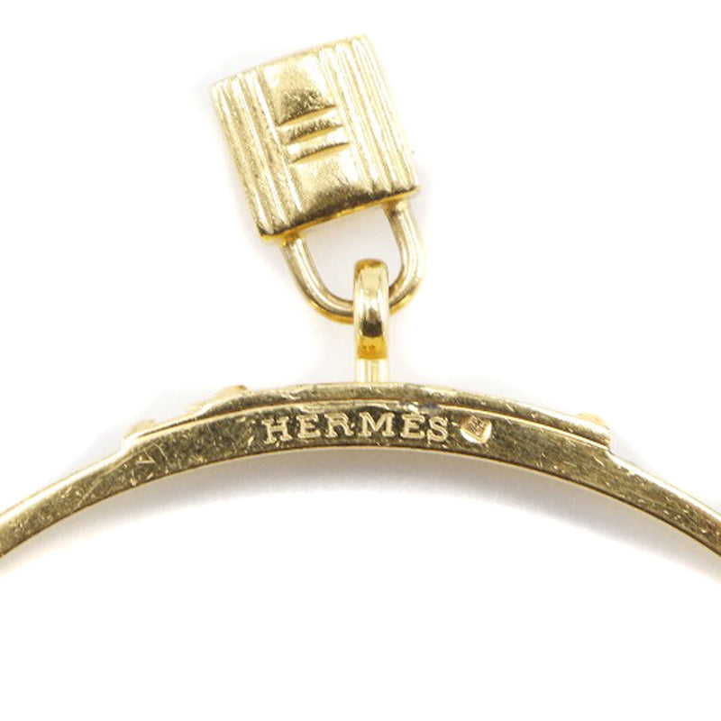 [Hermes] Hermes 
 Brazalete kelly 
 Chapado en oro de oro alrededor de 29 g Kelly Bangle Ladies