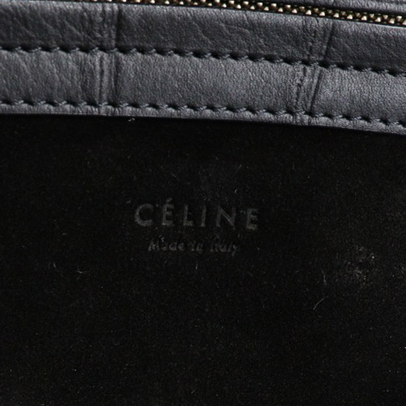 [Celine] Celine 
 Luggage Phantom Murazi Tote Bag 
 Enhanced 169953 Calf Black Handsage A4 Open LUGGAGE PHANTOM LARGE Unisex A-Rank