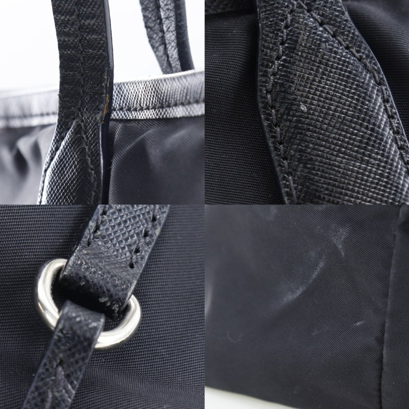 [Prada] Prada 
 bolso de mano 
 Nylon Black Handbag A4 Magnet Tipo Damas