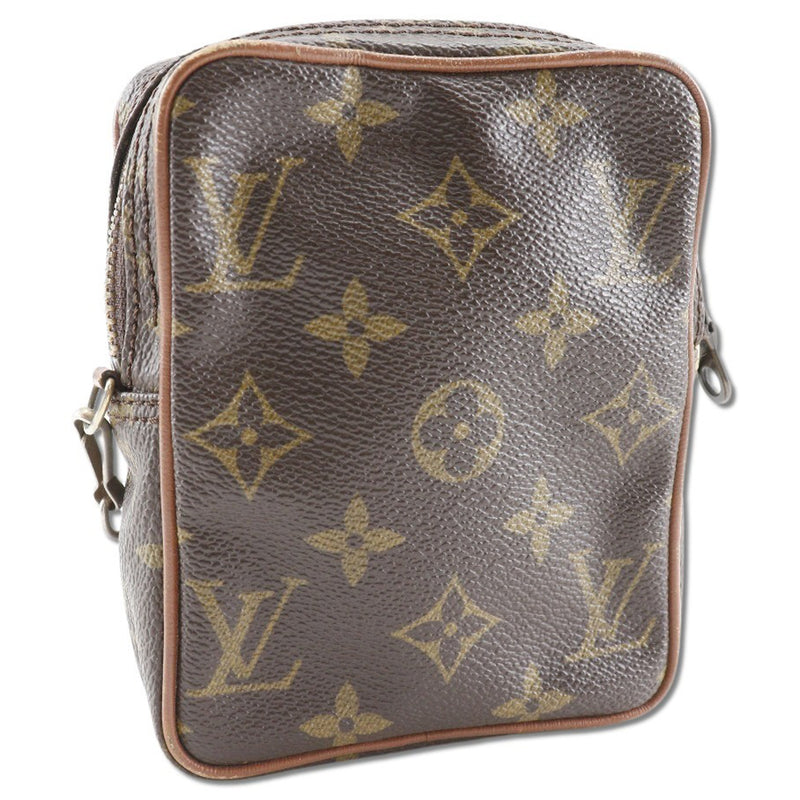 [Louis Vuitton] Louis Vuitton 
 Minidanouve shoulder bag 
 Monogram canvas 834 engraved diagonal fastener mini danube ladies