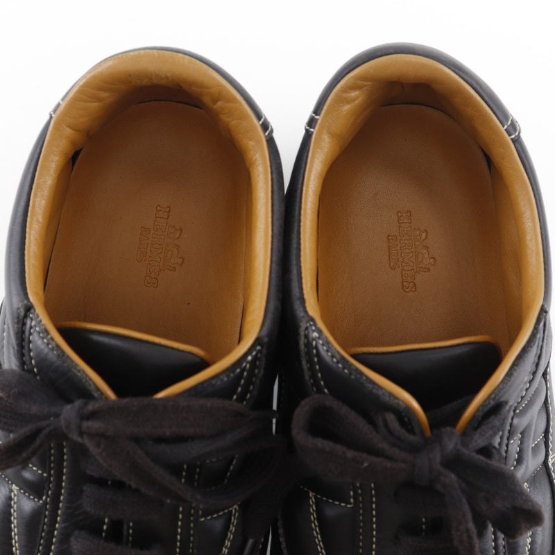 [HERMES] Hermes 
 Quick sneakers 
 Leather Black Quick Men's