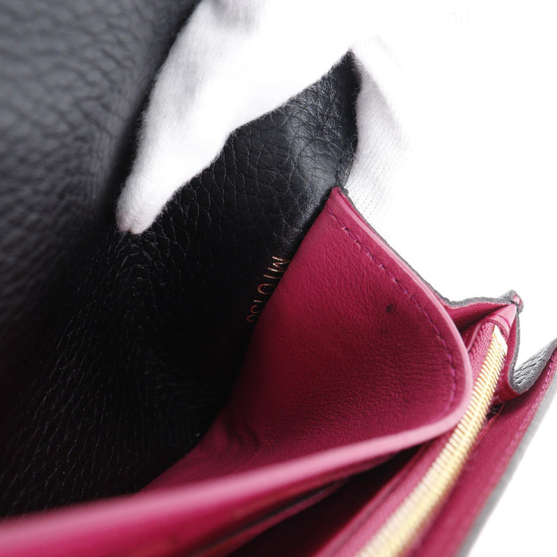 [Louis Vuitton]路易威登 
 Portofoille Capsine长钱包 
 M61248×Torillon Noir黑色MI0138邮票快照按钮portefeiulle capuccine女士