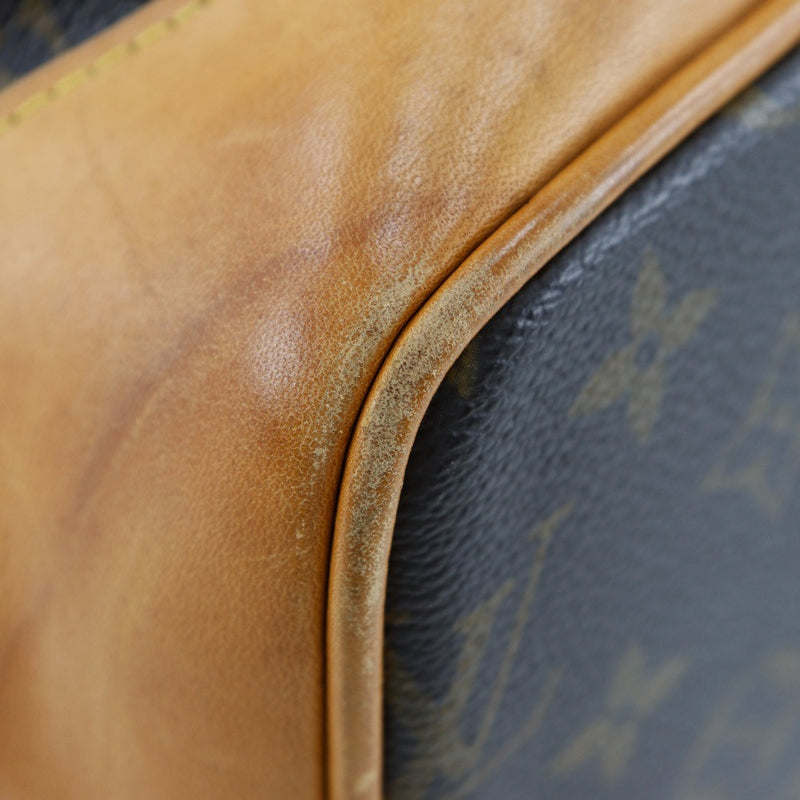[Louis Vuitton] Louis Vuitton 
 Bolso de remaches 
 M40140 Monogram Canvas VI0017 Handbill grabado A5 Double Zipper Rivette Ladies B-Rank
