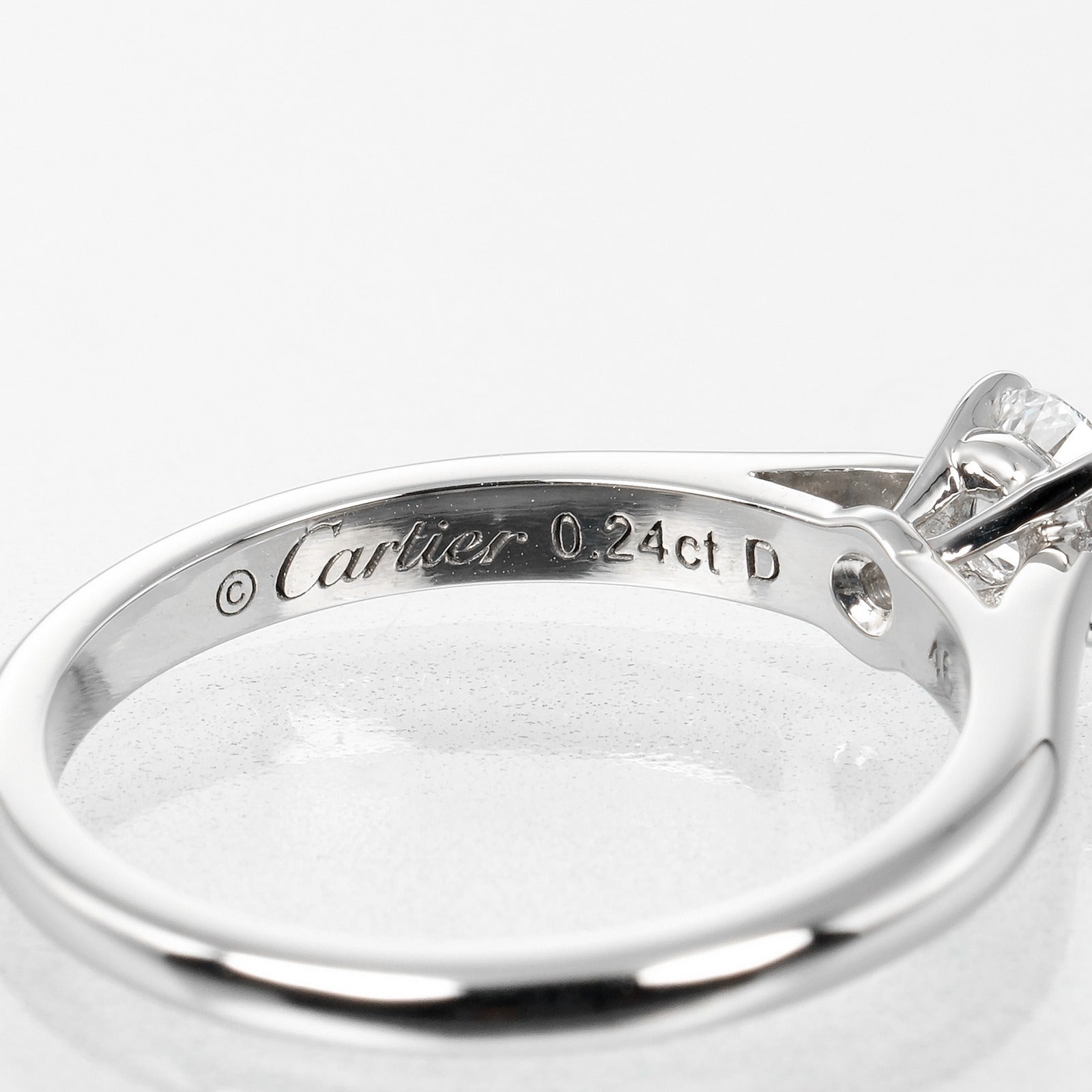 カルティエ ソリティア リング 1895 0.24ct/E/VVS2/3EX 楽天市場】【ポイント10倍☆12/25 23:59まで】カルティエ ソリテール