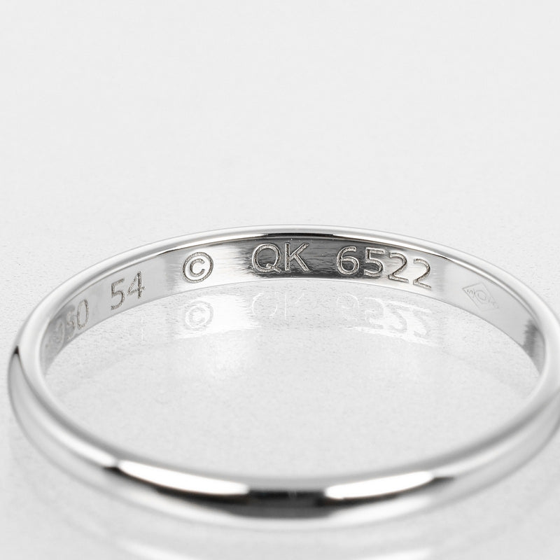[Cartier] Cartier 
 1895 Boda 13.5 Anillo / anillo 
 PT950 Platinum alrededor de 2.42G 1895 Ladies de bodas un rango