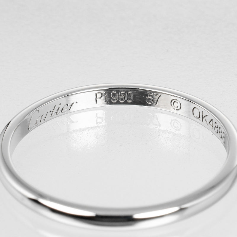 [卡地亚]卡地亚 
 1895年婚礼第17号戒指 /戒指 
 PT950白金约2.78克1895婚礼女士