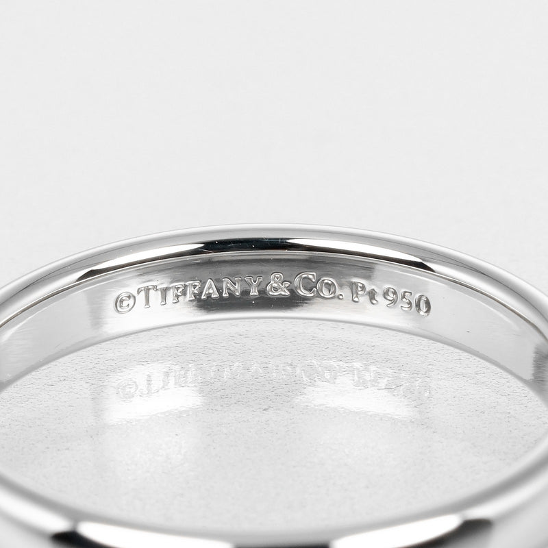 [Tiffany＆Co。]蒂法尼 
 永远的婚礼经典第13.5圈 /戒指 
 PT950白金大约5.15克永远的婚礼经典女士