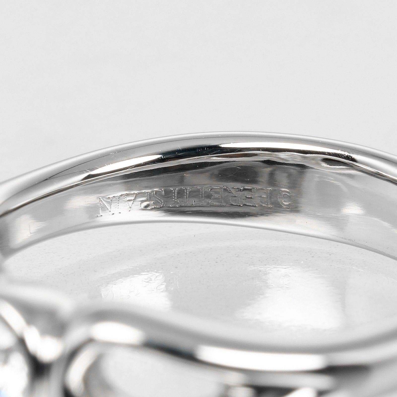 TIFFANY&Co.】ティファニー ダブル ティアドロップ リング・指輪 7.5号