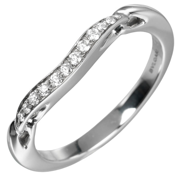 [BVLGARI] Bulgari 
 Intro Damore No. 10 Ring / Ring 
 PT950 Platinum x Diamond about 3.53g Incontro Damole Ladies A Rank