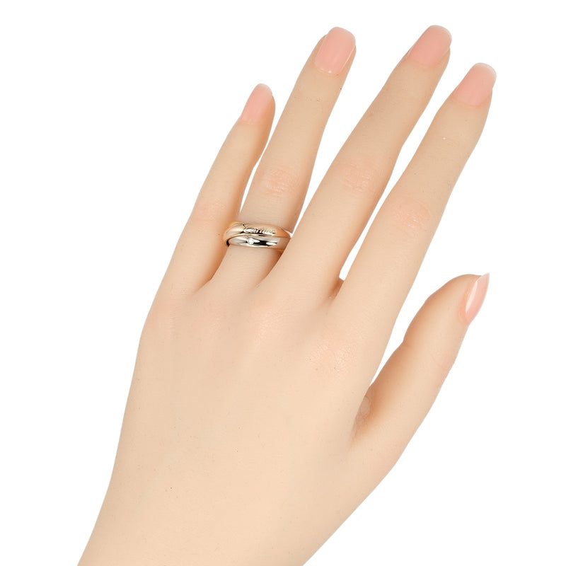 [Cartier] Cartier 
 Trinity No. 10 Ring / Ring 
 K18 Gold x Diamond x YG PG WG Approximately 9.33G TRINITY Ladies A Rank