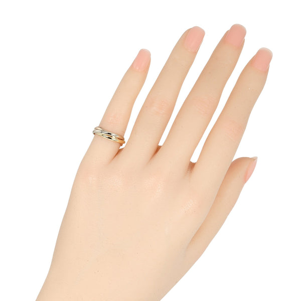 [Cartier] Cartier 
 Trinity No. 6 Ring / Ring 
 K18 Gold x YG PG WG Approximately 3.44G TRINITY Ladies A Rank