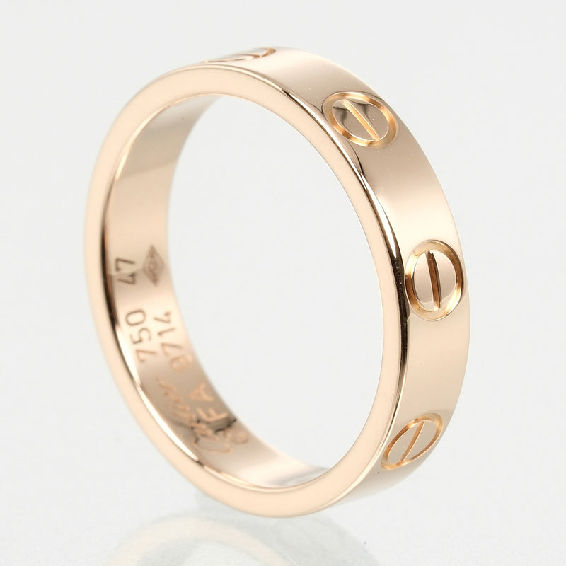 [Cartier] Cartier 
 Mini Love Boda No. 7 Anillo / anillo 
 K18 Pink Gold Aproximadamente 3.4g Mini amor Ladies de bodas un rango
