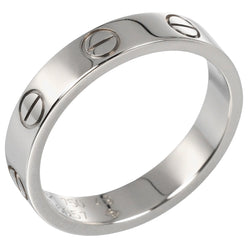 [Cartier] Cartier 
 Mini Love Wedding No. 9 Ring / Ring 
 K18 White Gold Approximately 3.69g Mini Love Wedding Ladies A Rank