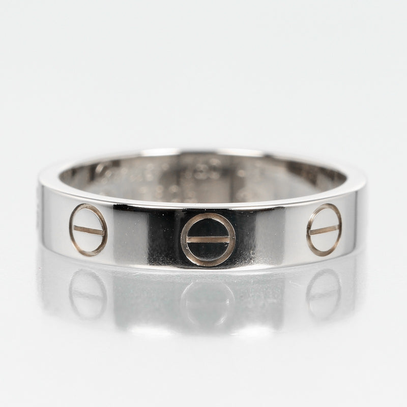 [Cartier] Cartier 
 Mini Love Wedding No. 9 Ring / Ring 
 K18 White Gold Approximately 3.69g Mini Love Wedding Ladies A Rank