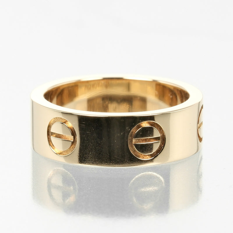 [Cartier] Cartier 
 Amor 7 anillo / anillo 
 K18 oro amarillo aproximadamente 6.14g amor amor amor amor damas un rango