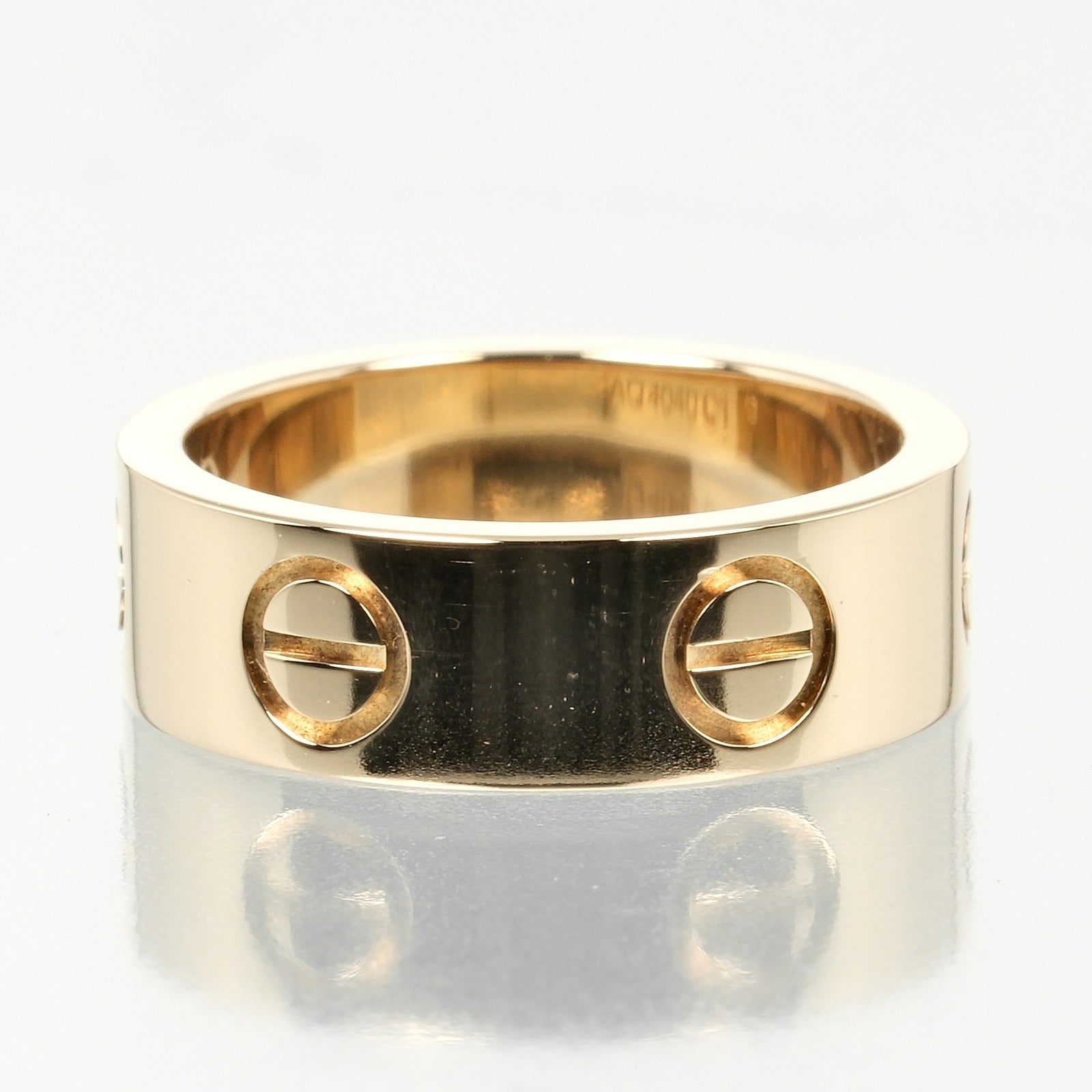 Cartier LOVE RING 美品　7号 Cartier LOVE RING 美品 7号 CARTIER Love Ring – kingram-japan