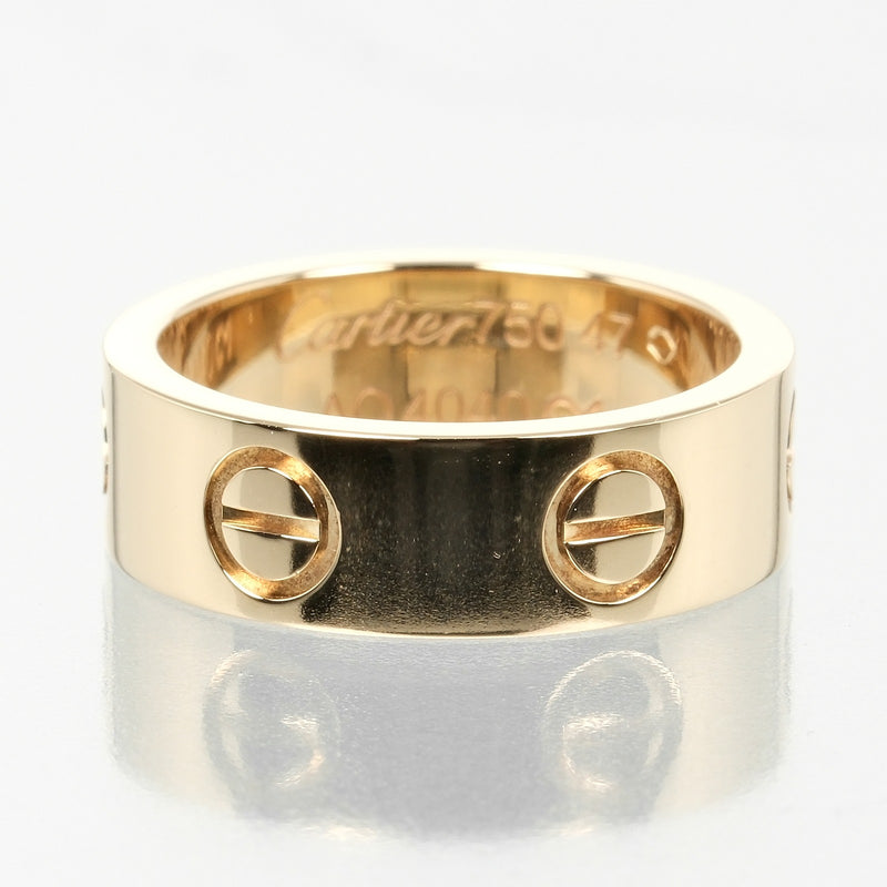 [Cartier] Cartier 
 Amor 7 anillo / anillo 
 K18 oro amarillo aproximadamente 6.14g amor amor amor amor damas un rango