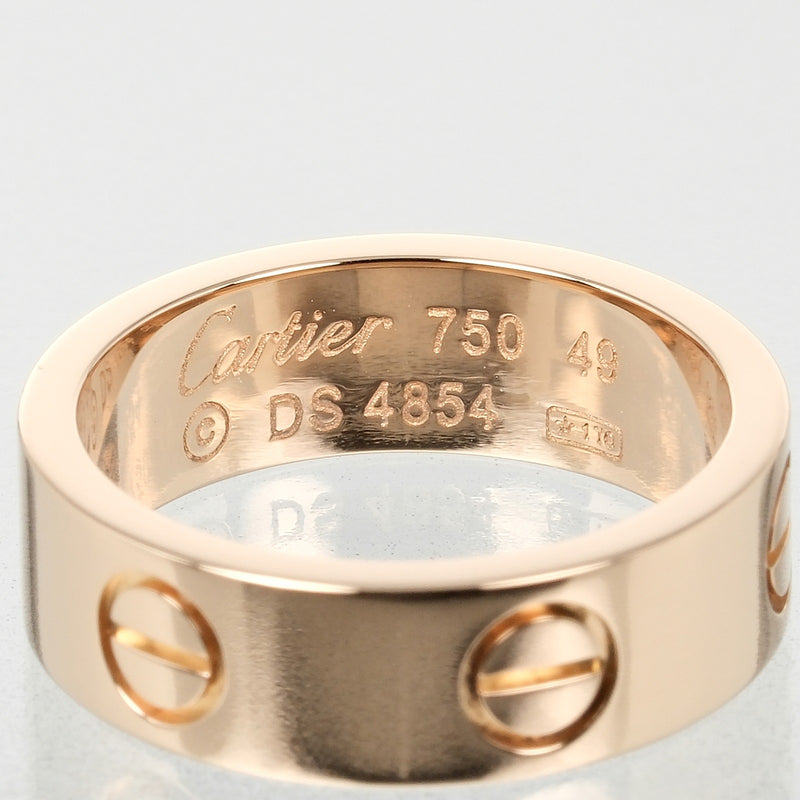 [Cartier] Cartier 
 Amor 9 anillo / anillo 
 K18 Pink Gold aproximadamente 6.65g amor amor damas un rango