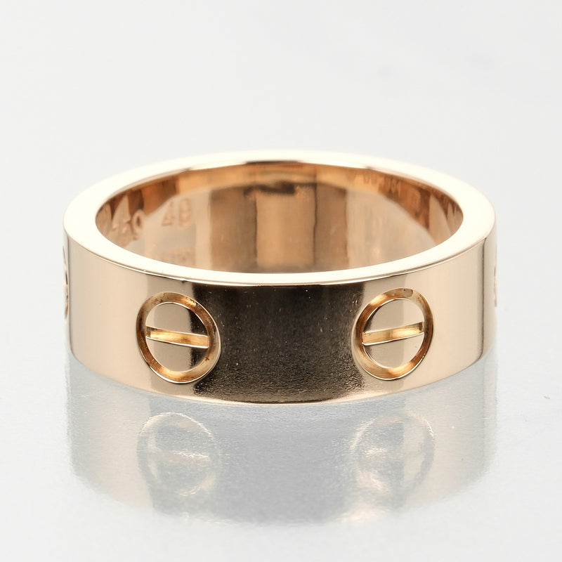 [Cartier] Cartier 
 Love 9 Ring / Ring 
 K18 Pink Gold Approximately 6.65g LOVE Love Ladies A Rank