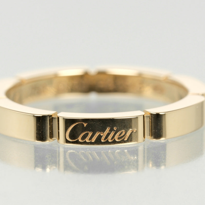 [Cartier] Cartier 
 Maiyon Pantail No. 10 Anillo / anillo 
 K18 oro amarillo aproximadamente 3.97g Maiyon Panttere Damas un rango