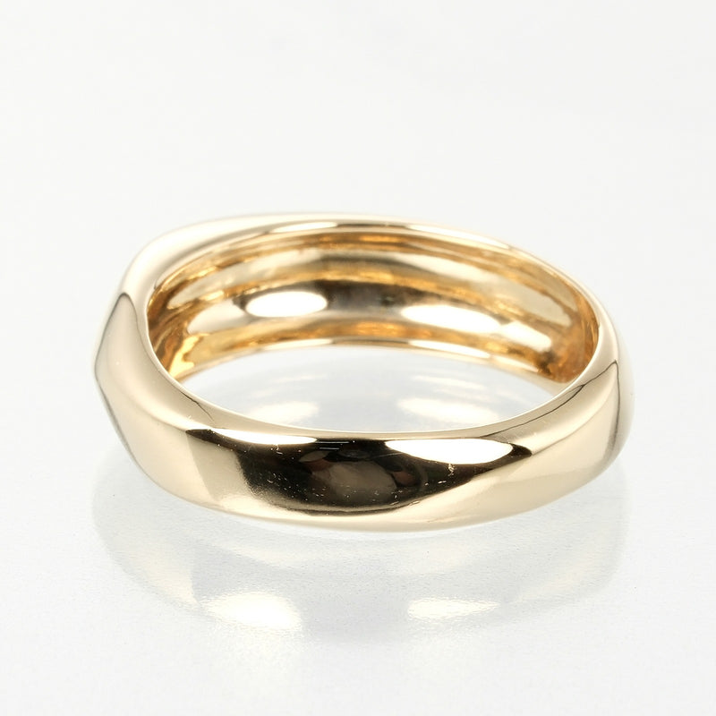 [Tiffany＆Co。]蒂法尼 
 刀边缘12戒指 /戒指 
 K18黄金大约5.87克刀边缘女士