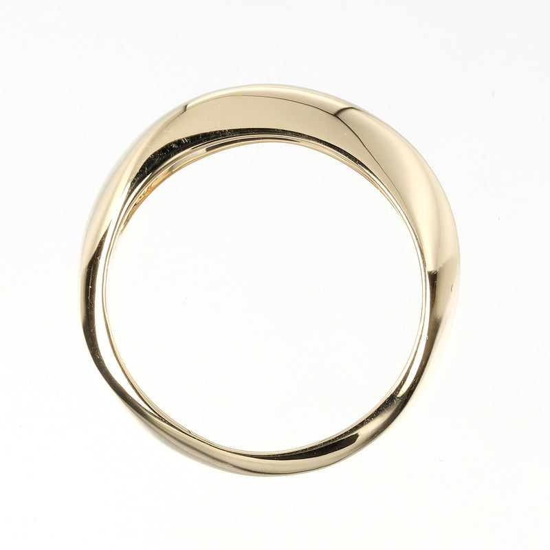 [Tiffany＆Co。]蒂法尼 
 刀边缘12戒指 /戒指 
 K18黄金大约5.87克刀边缘女士