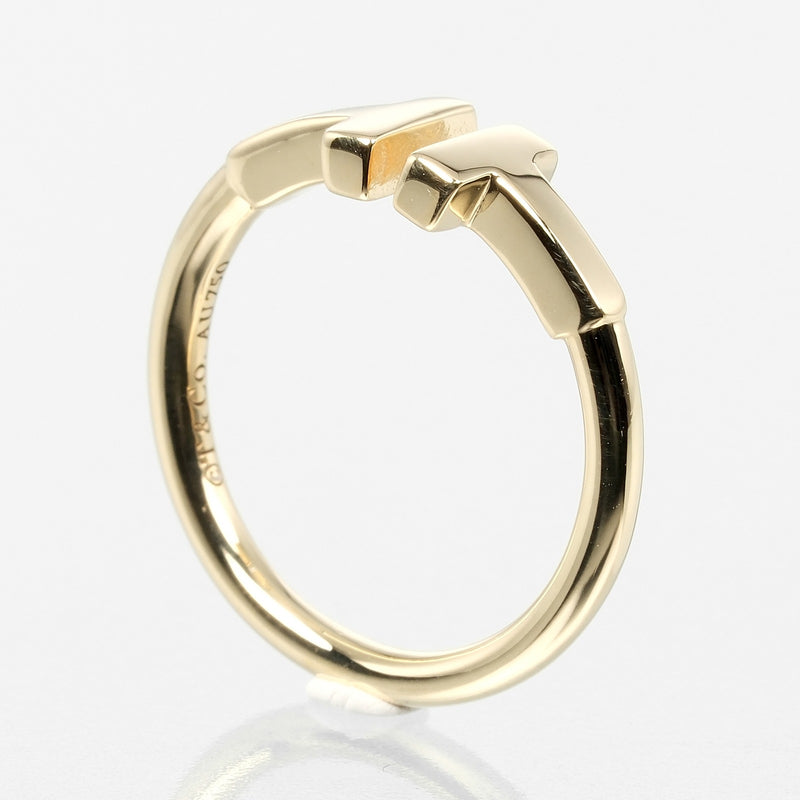 [TIFFANY & CO.] Tiffany 
 T -Wire No. 6 Ring / Ring 
 K18 Yellow Gold Approximately 2.9g T Wire Ladies A Rank