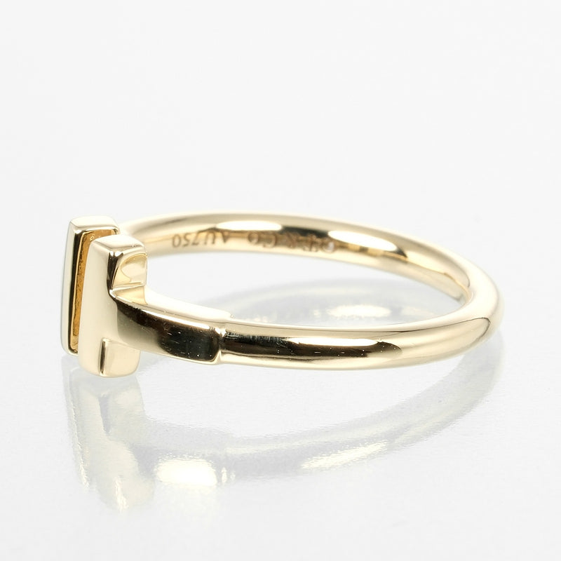 [TIFFANY & CO.] Tiffany 
 T -Wire No. 6 Ring / Ring 
 K18 Yellow Gold Approximately 2.9g T Wire Ladies A Rank